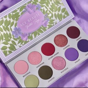 Ace Beaute Sage Violet Eyeshadow Palette NIB